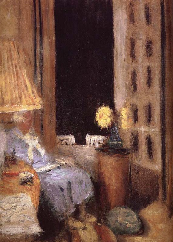 Edouard Vuillard The night opens the window china oil painting image